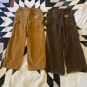 Boys Carhartt pants bundle